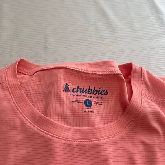 Lot Of 2 Chubbies Short Sleeve Ultimate Tee Performance T-Shirt Sz Large - Picture 2 of 8